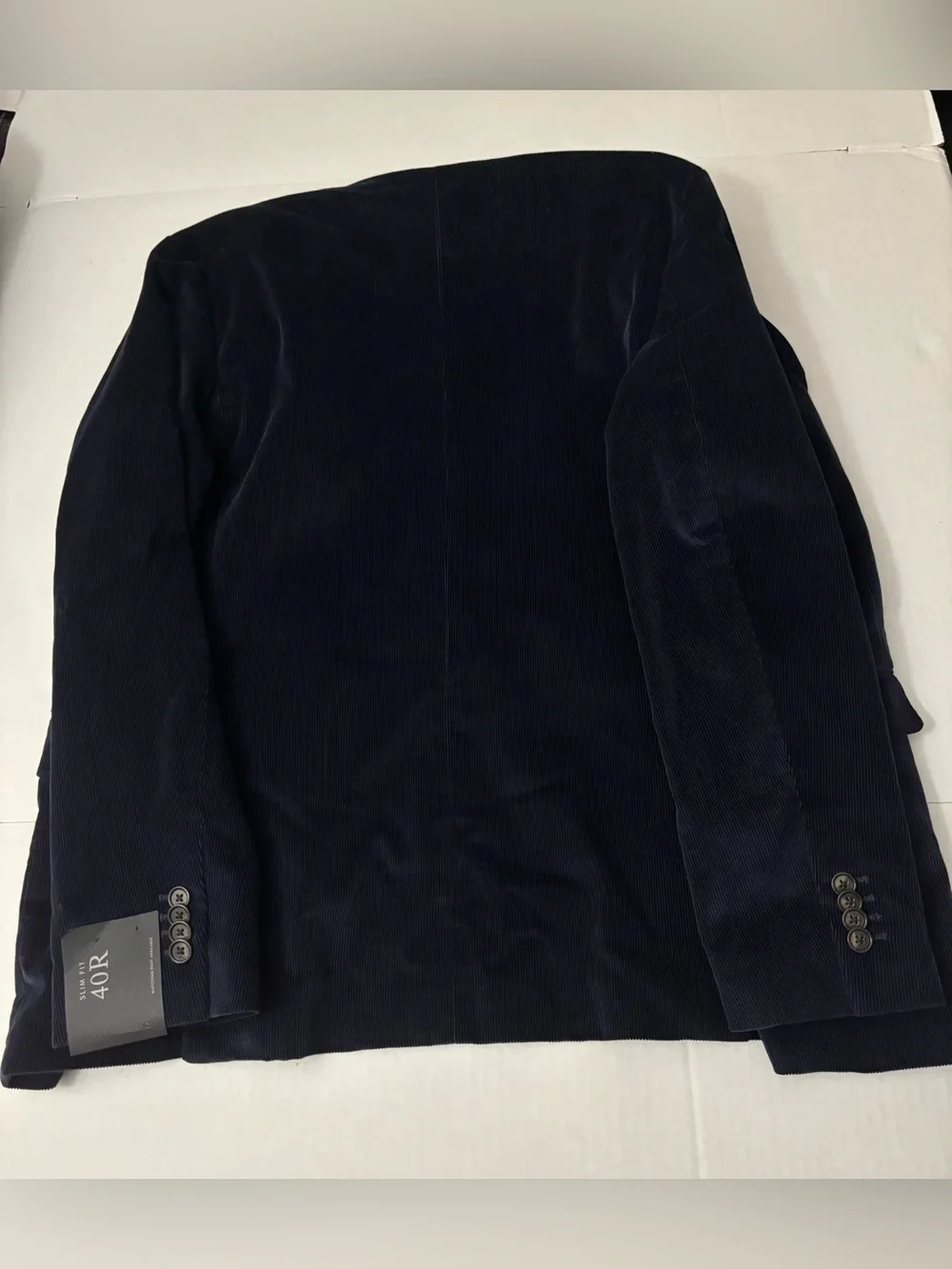 Banana Republic Slim Fit Navy Corduroy Blazer Jacket Men’s 40R